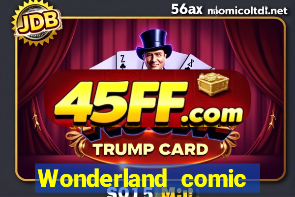 Wonderland comic studio wonderland big numbers comic